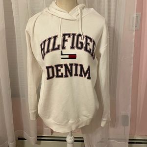 Tommy Hilfiger Denim Embroidered Hoodie